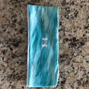 Under Armour UA Headband aqua blue  tie dyed